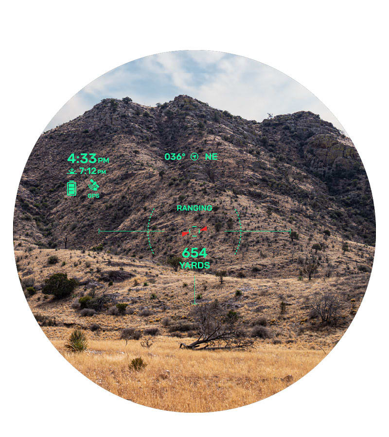 Xero L60i - лазерний далекомір з балістичним калькулятором