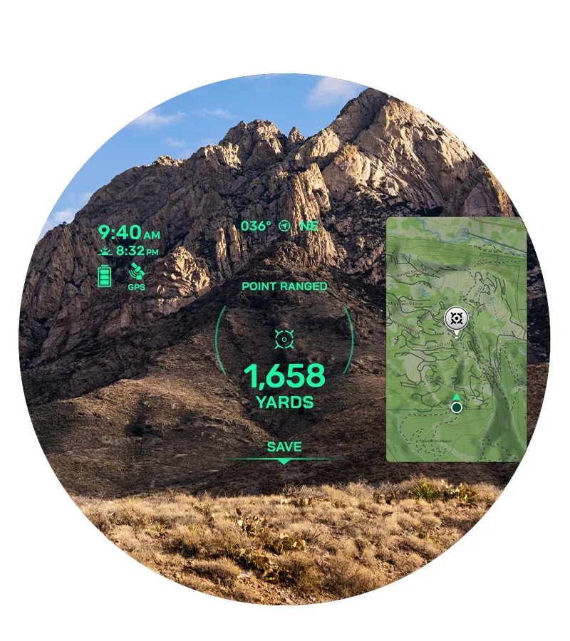 Xero L60i - лазерний далекомір з балістичним калькулятором