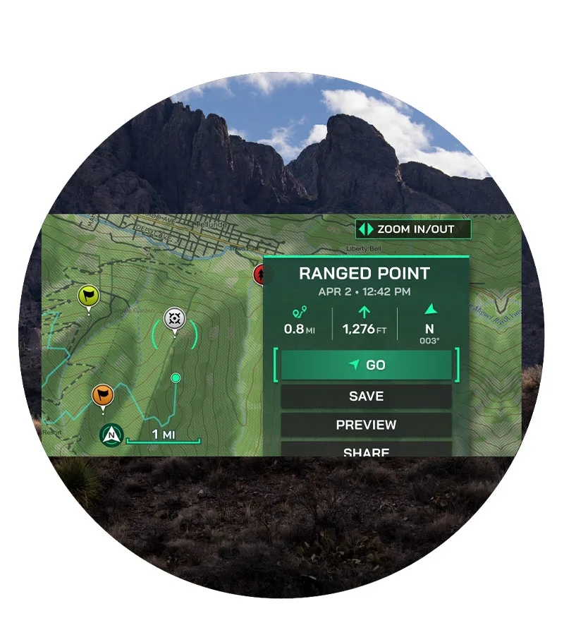 Xero L60i - лазерний далекомір з балістичним калькулятором