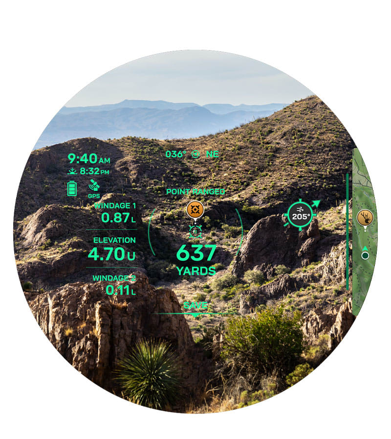 Xero L60i - лазерний далекомір з балістичним калькулятором